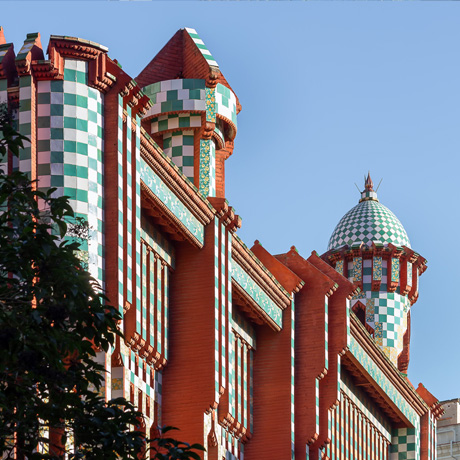 Torres exteriors Casa Vicens